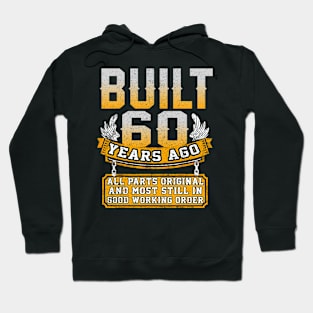 Funny 60th Birthday B-Day Gift Saying Age 60 Year Joke Hoodie